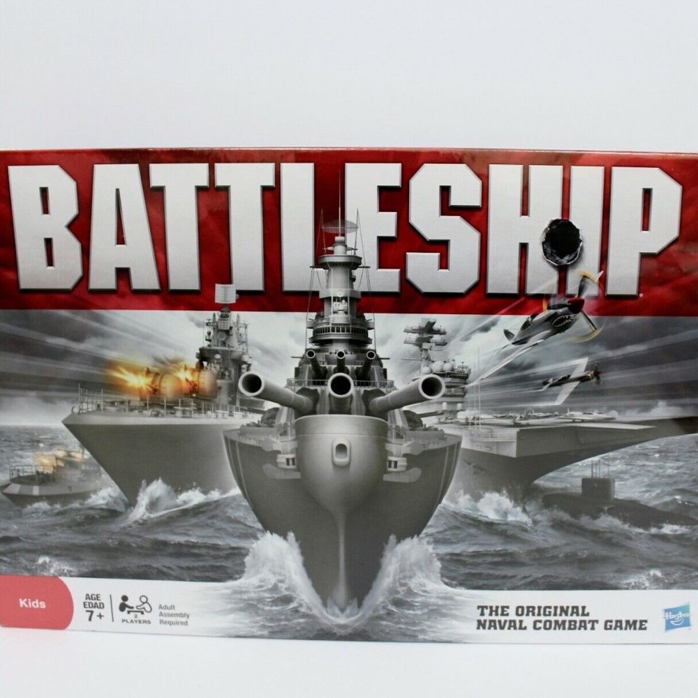 Hasbro Battleship The Original Naval Combat Game Board